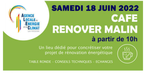 SAMEDI 18/06 : CAFE RENOVER-MALIN (91-EVRY-COURCOURONNES)