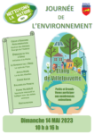 DIMANCHE 14 MAI : JOURNEE DE L’ENVIRONNEMENT A EGLY