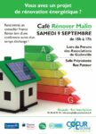 SAMEDI 9/9 : CAFE RENOVER-MALIN A GUIBEVILLE